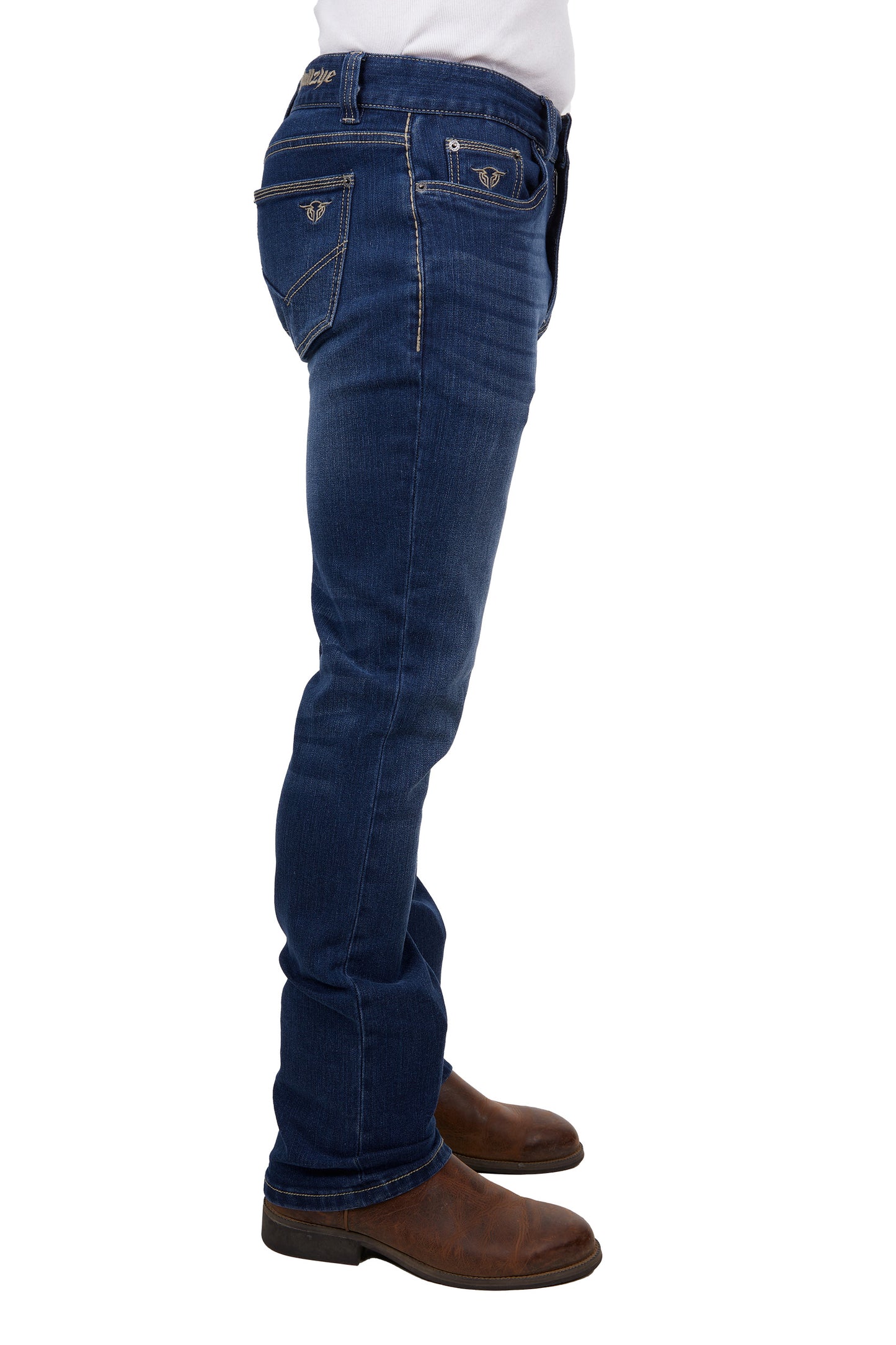 Bullzye Men's Arch Straight Jean - 34L