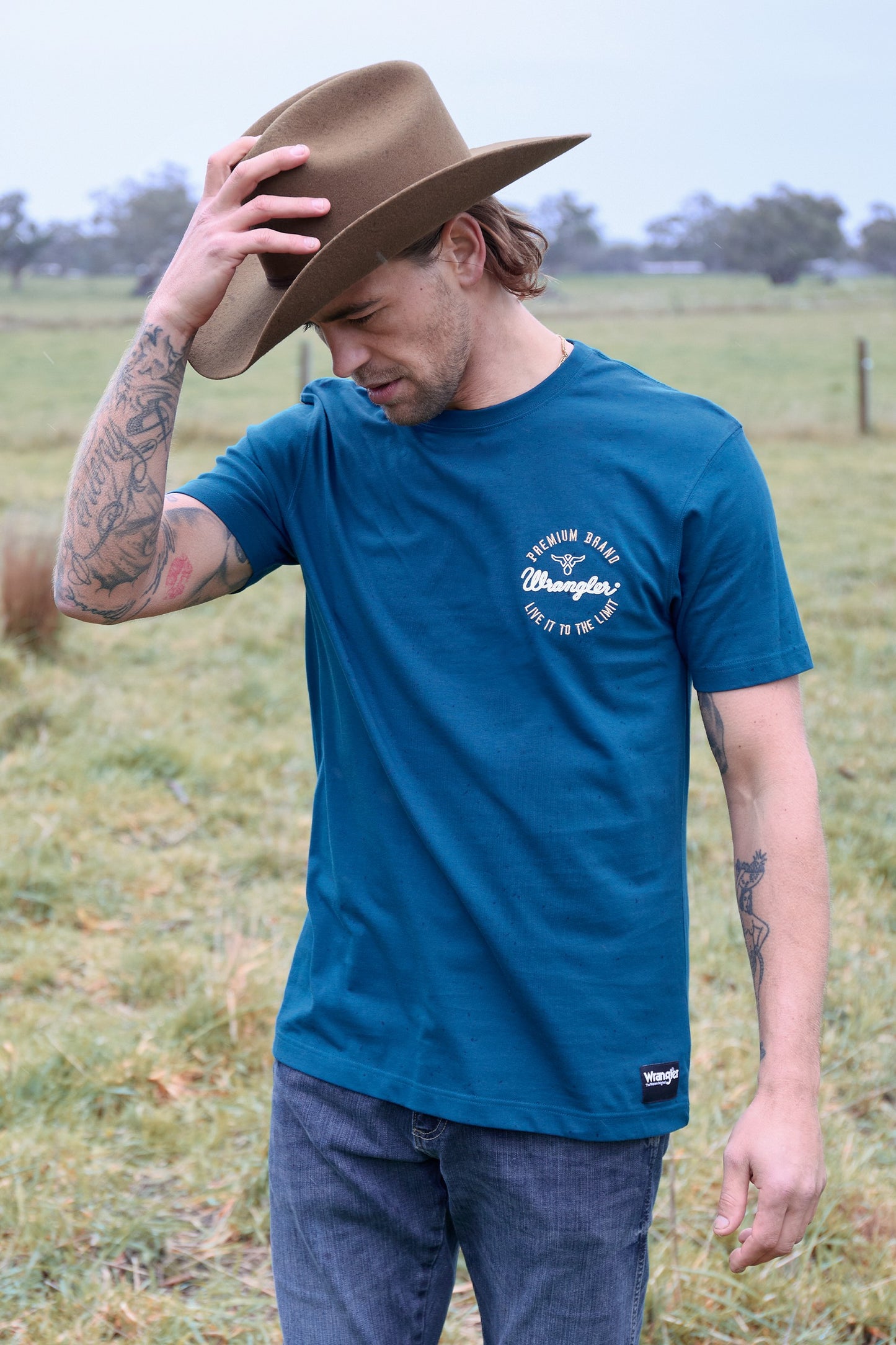 Wrangler Men's Mario Ss Tee