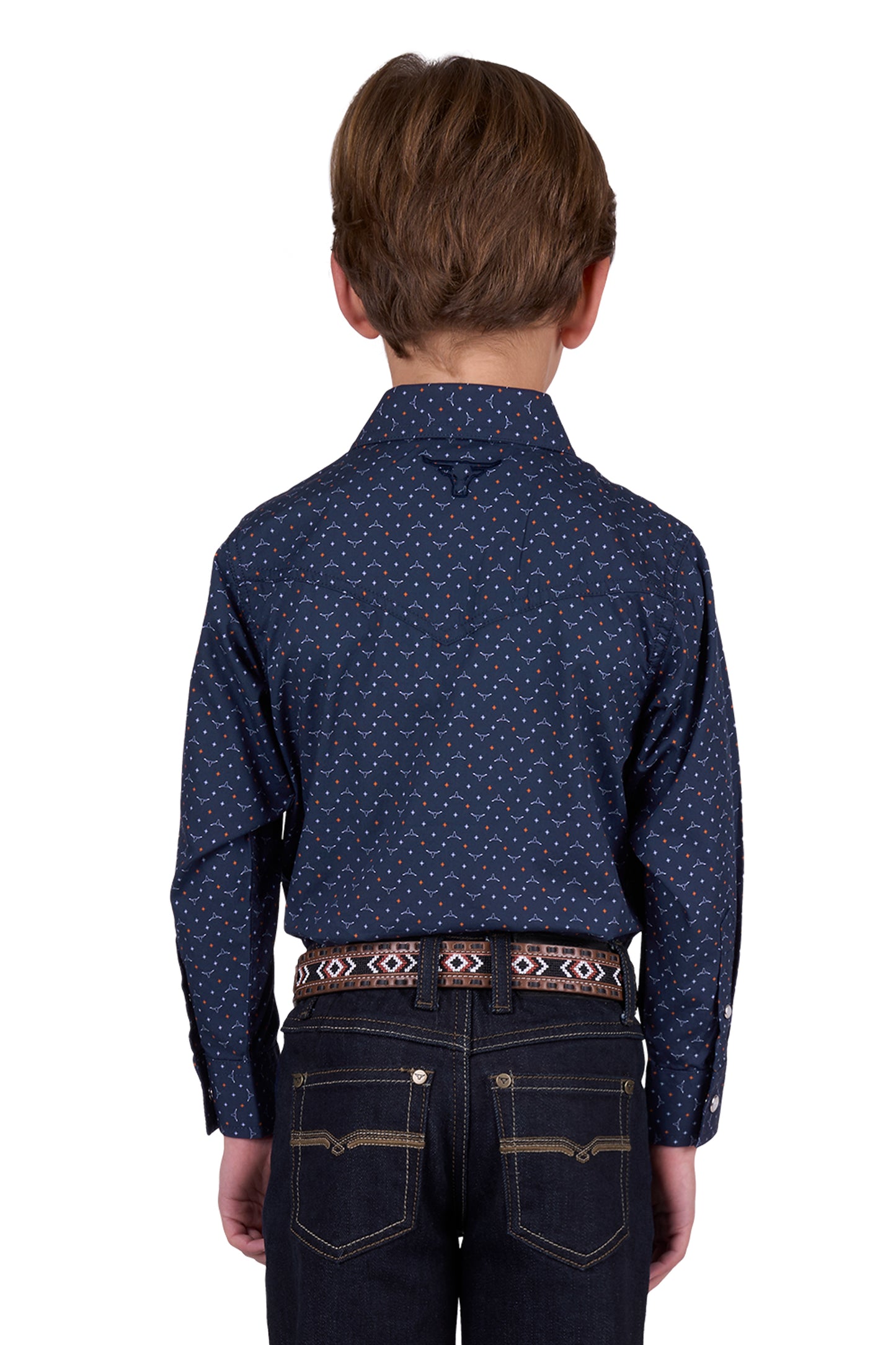 Pure Western Boys Ross L/S Shirt