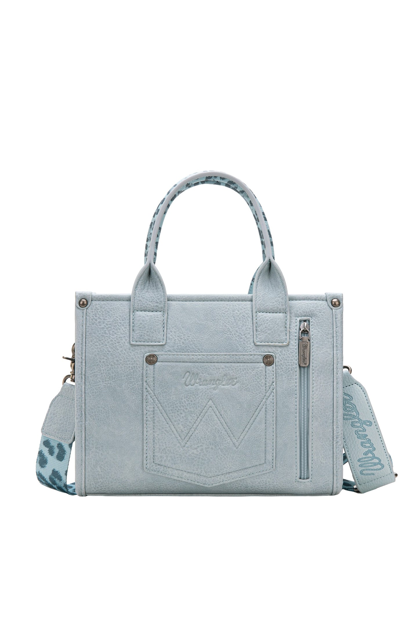 Wrangler Leopard Print Crossbody Bag