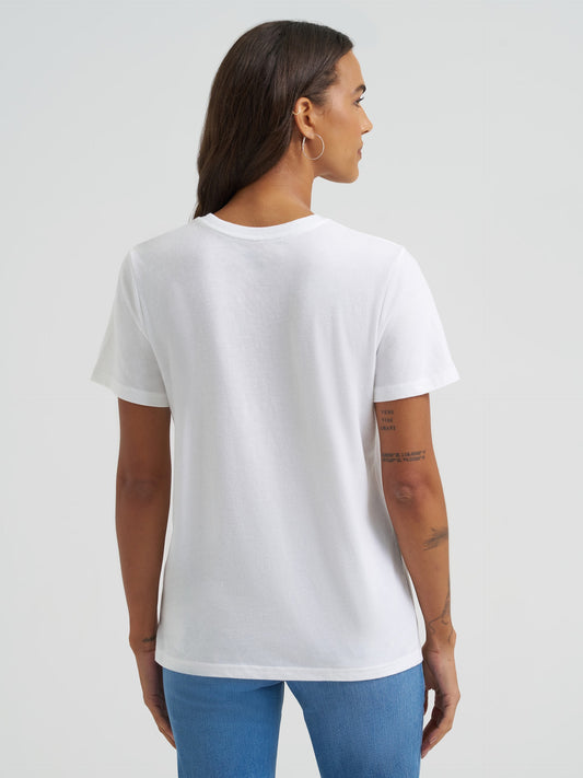 Wrangler Women's Long Live Cowboys Ss Tee