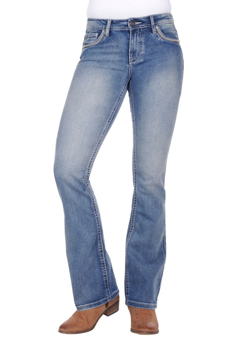 Pure Western Women's Veronica Bootcut Jean