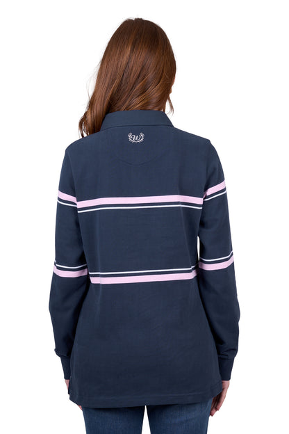 Wrangler Women's Daisy Stripe Rugby