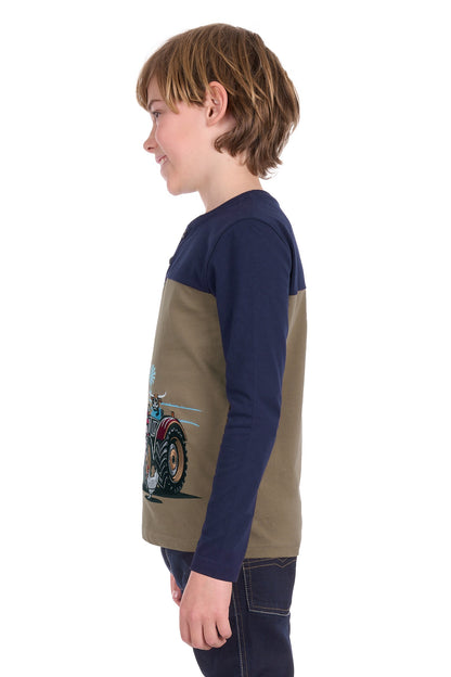 Thomas Cook Boy's Karl Henley L/S Tee