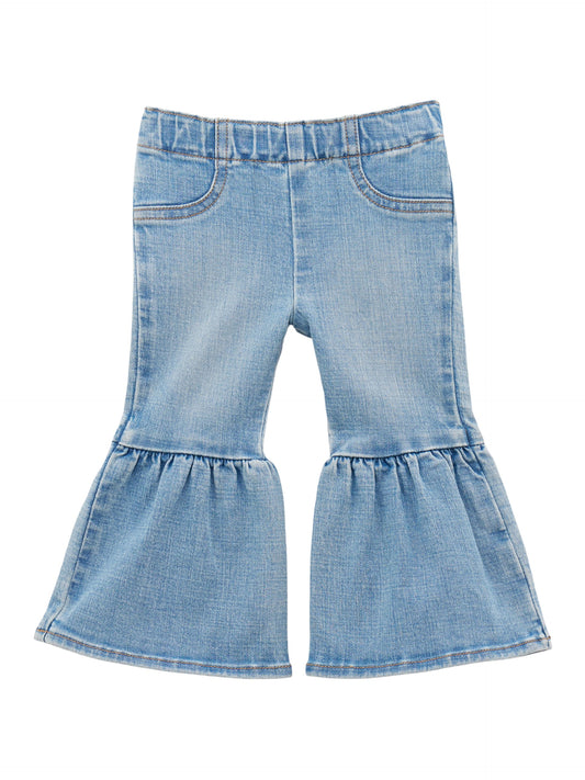 Wrangler Baby Girl Pull Up Flare Jean