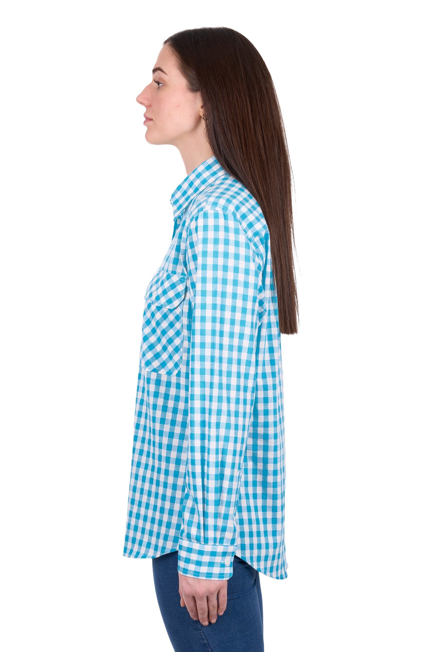 Hard Slog Women's Fay Full Placket L/S Shirt