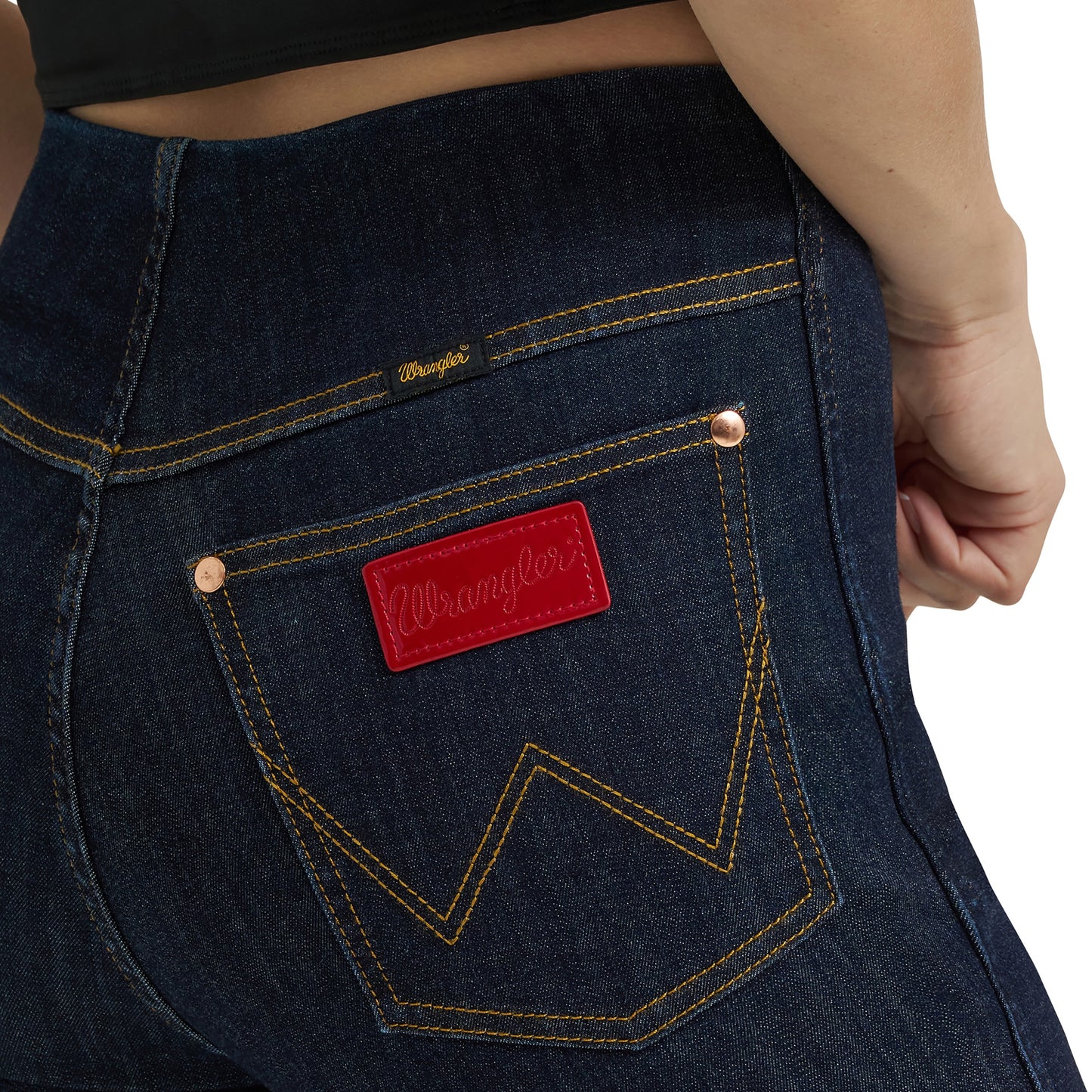 Wrangler x Lainey Wilson Women's Flame Pull On Bell Bottom Jeans