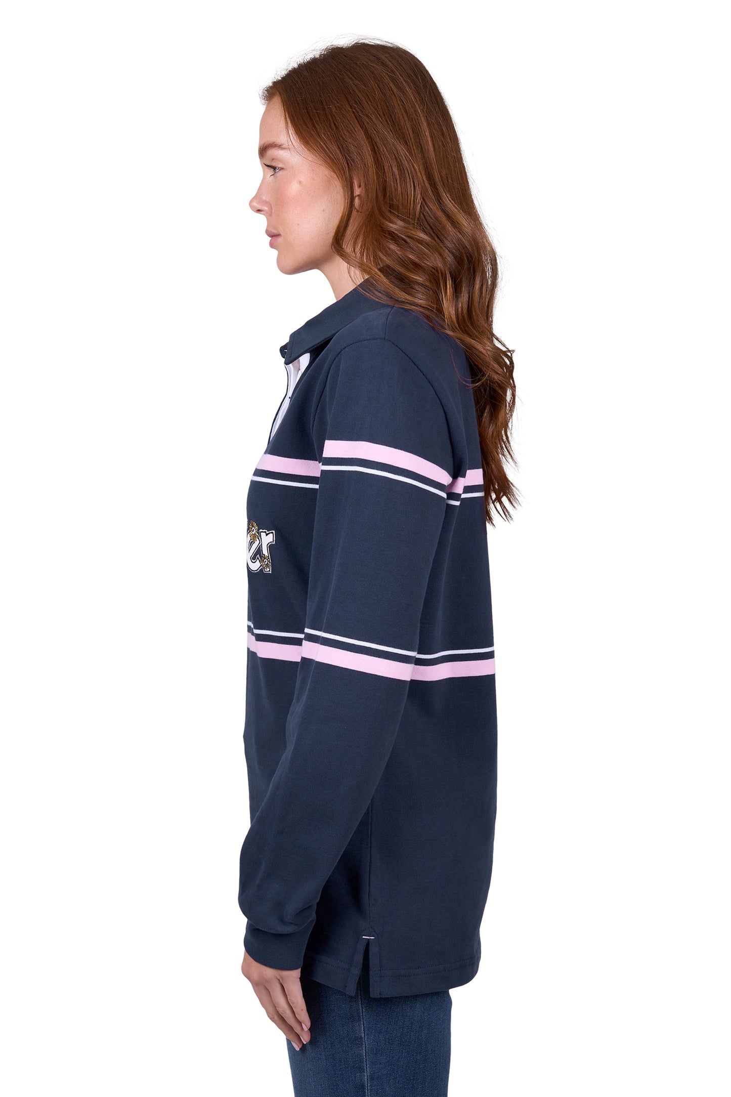 Wrangler Women's Daisy Stripe Rugby