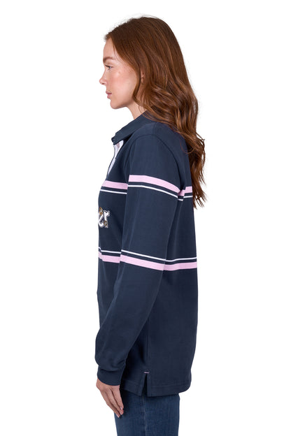 Wrangler Women's Daisy Stripe Rugby