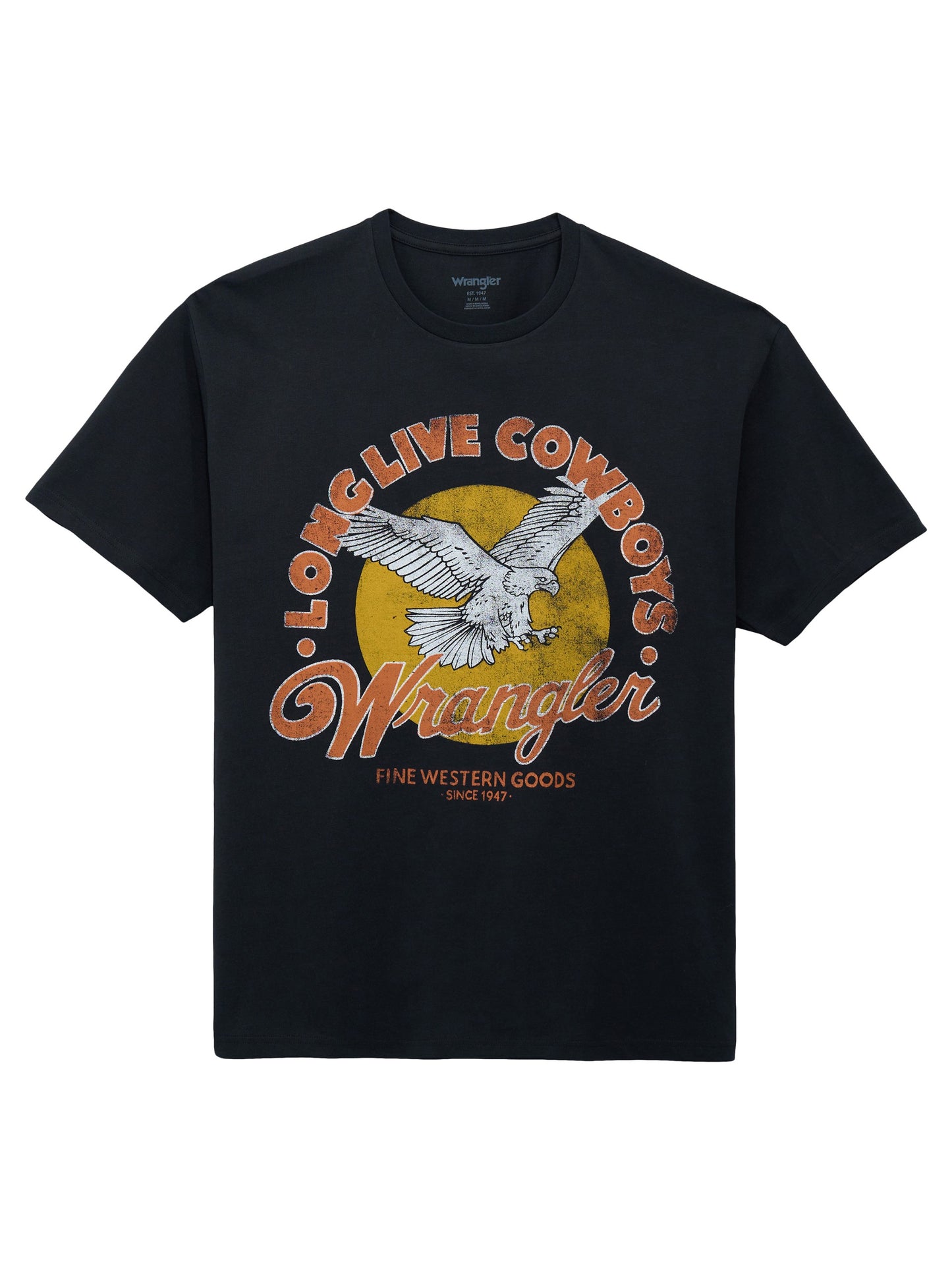 Wrangler Men's Flying Eagle Vintage Fit Graphic Ss Tee