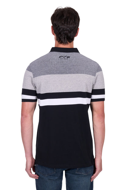 Pure Western Men's Shane Ss Polo