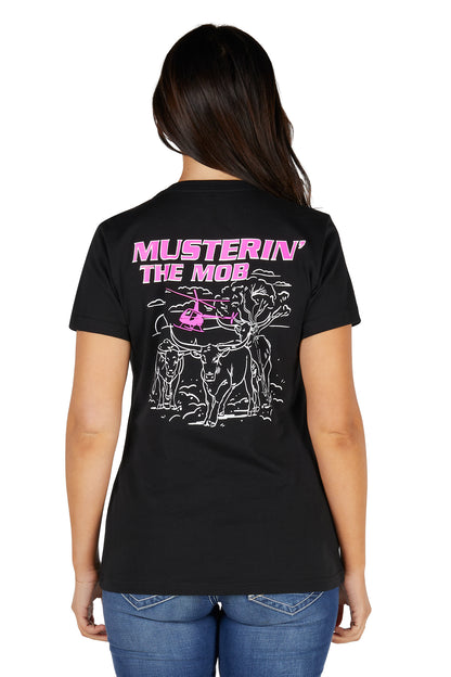 Bullzye Women's Muster Ss Tee