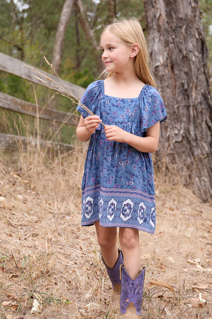Pure Western Girl's Amanda Ss Dress