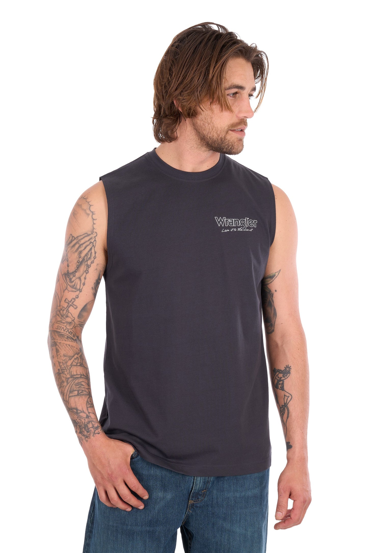 Wrangler Men’s Paul Muscle Tank