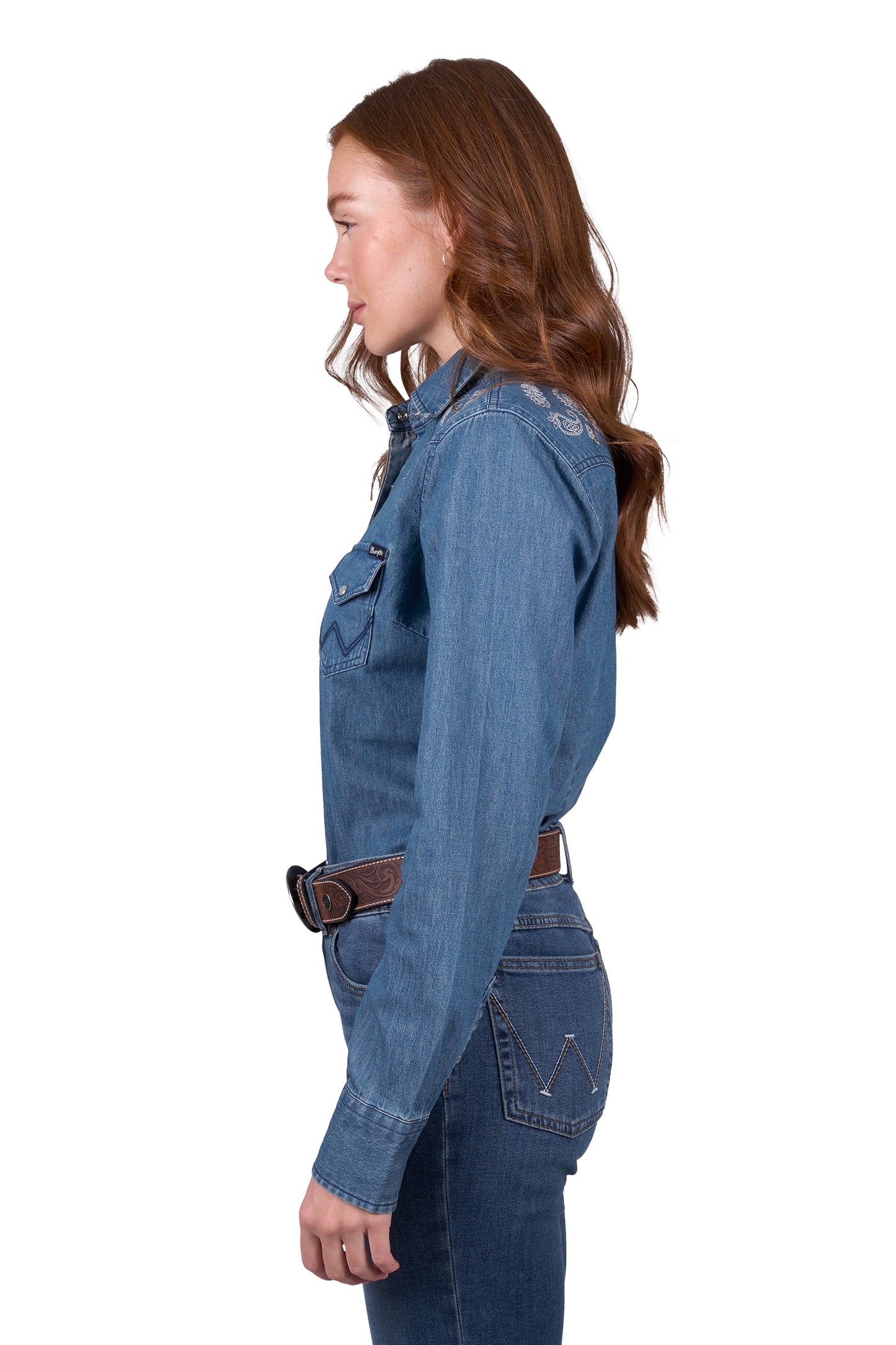 Wrangler Women's Chrissy Western L/S Shirt