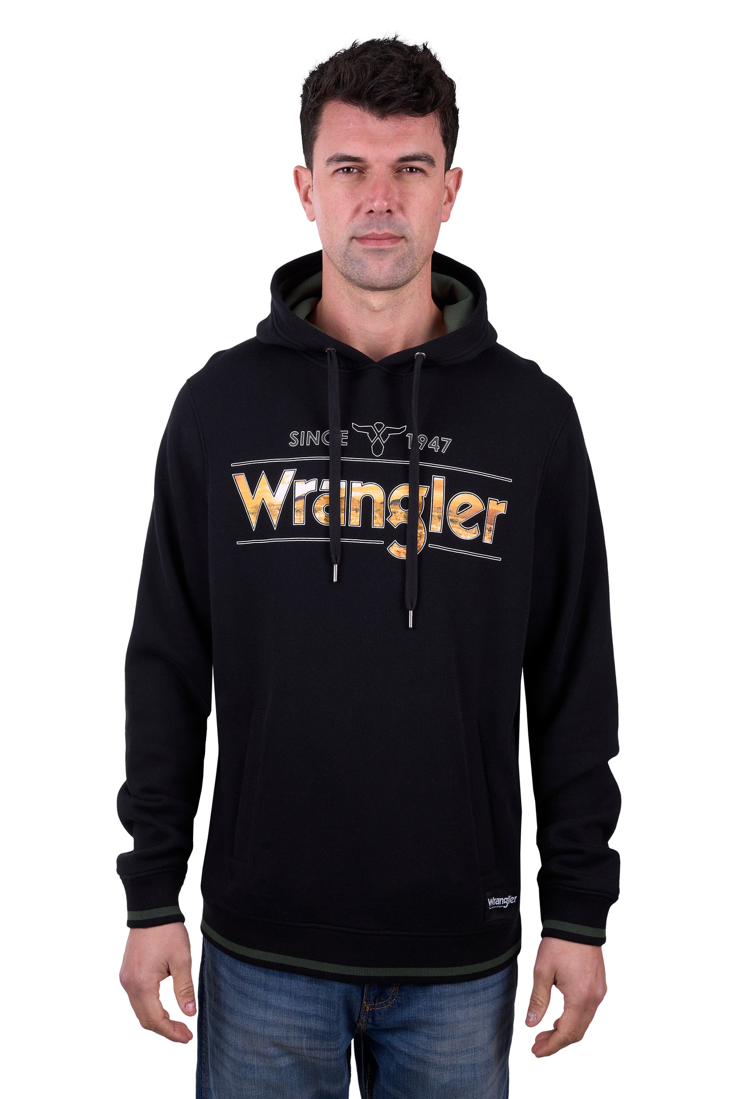 Wrangler Men's Leon Pullover Hoodie