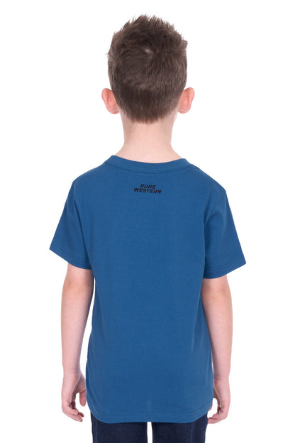 Pure Western Boy's Rodeo Ss Tee