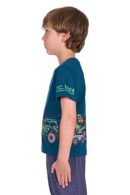 Thomas Cook Boy's Lucas Ss Henley Tee