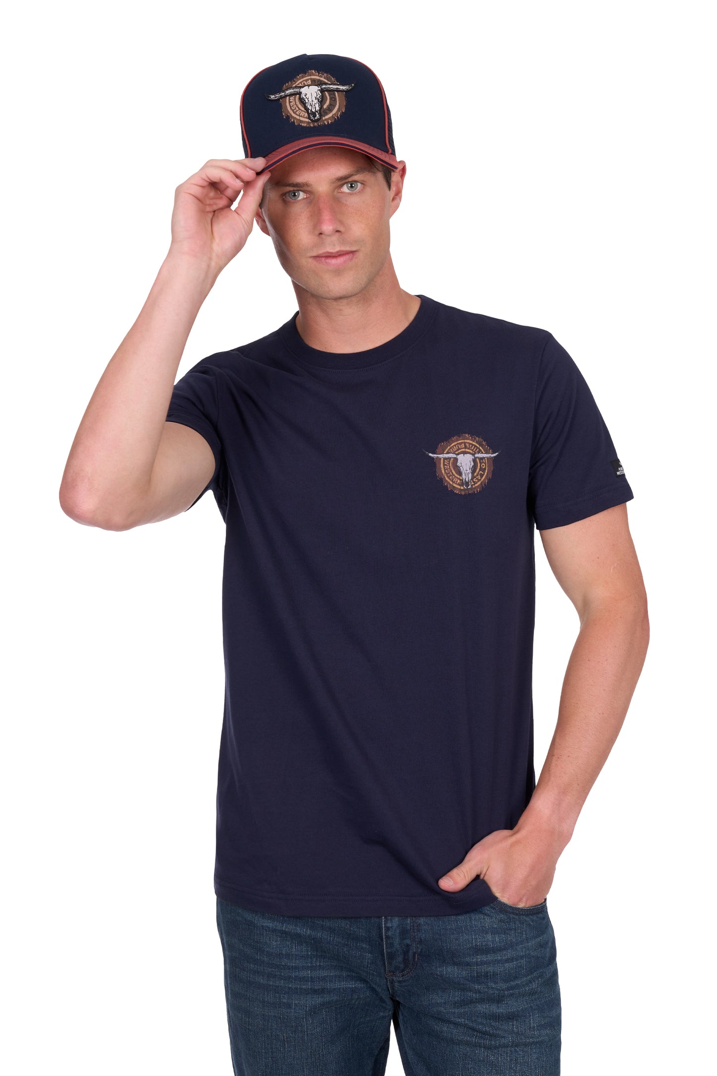 Pure Western Men's Samuel Ss Tee