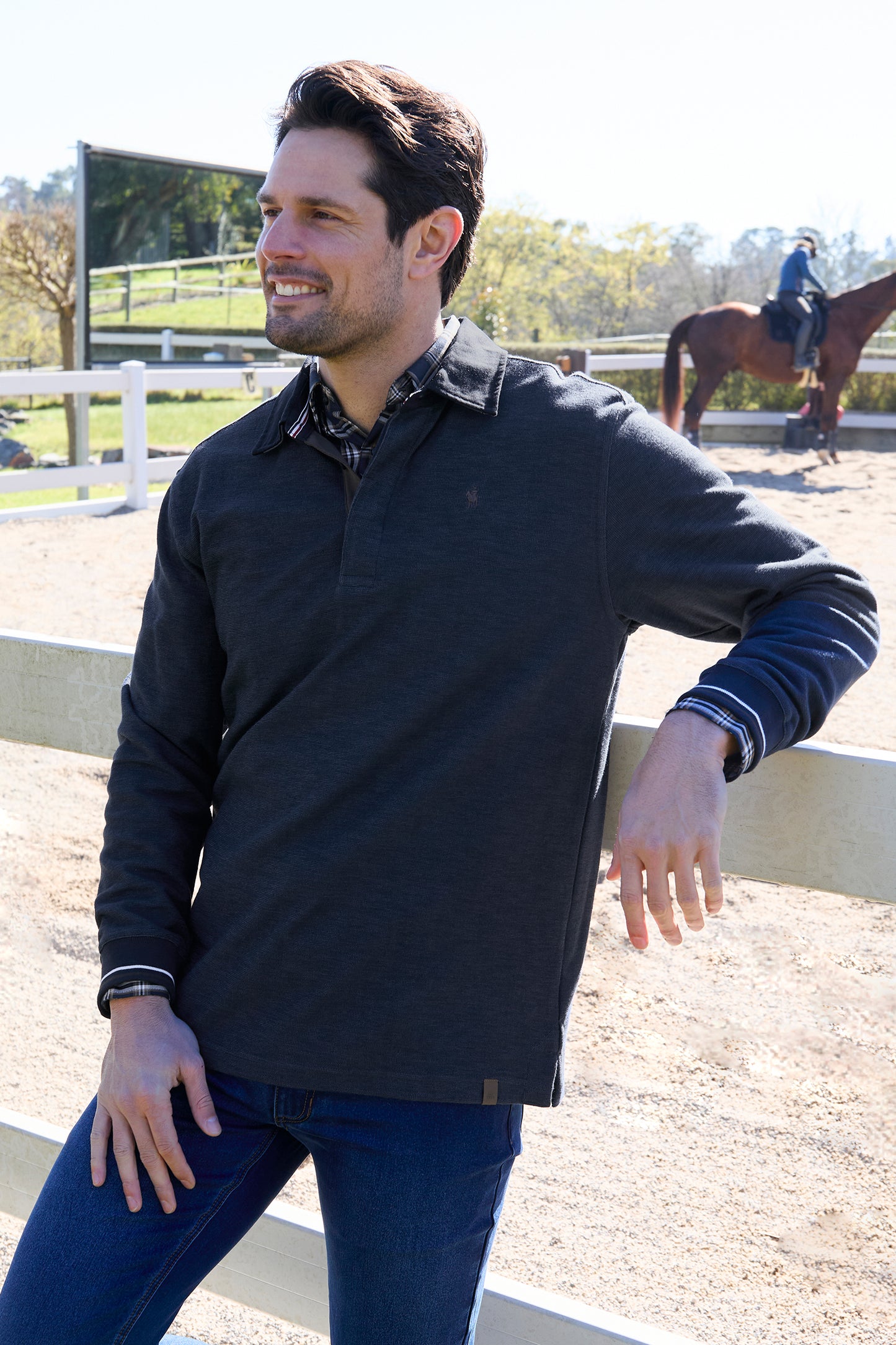 Thomas Cook Men's Vic Reversible 1/4 Zip Jumper