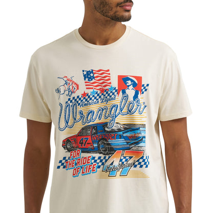 Wrangler Men's Wrangler Racecar 47 Graphic T-Shirt