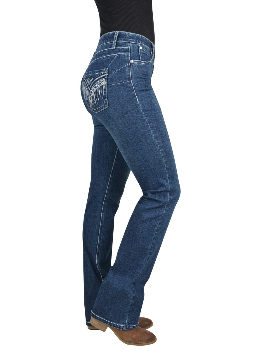 Wrangler Women's Windsong Q-Baby Booty Up Jeans
