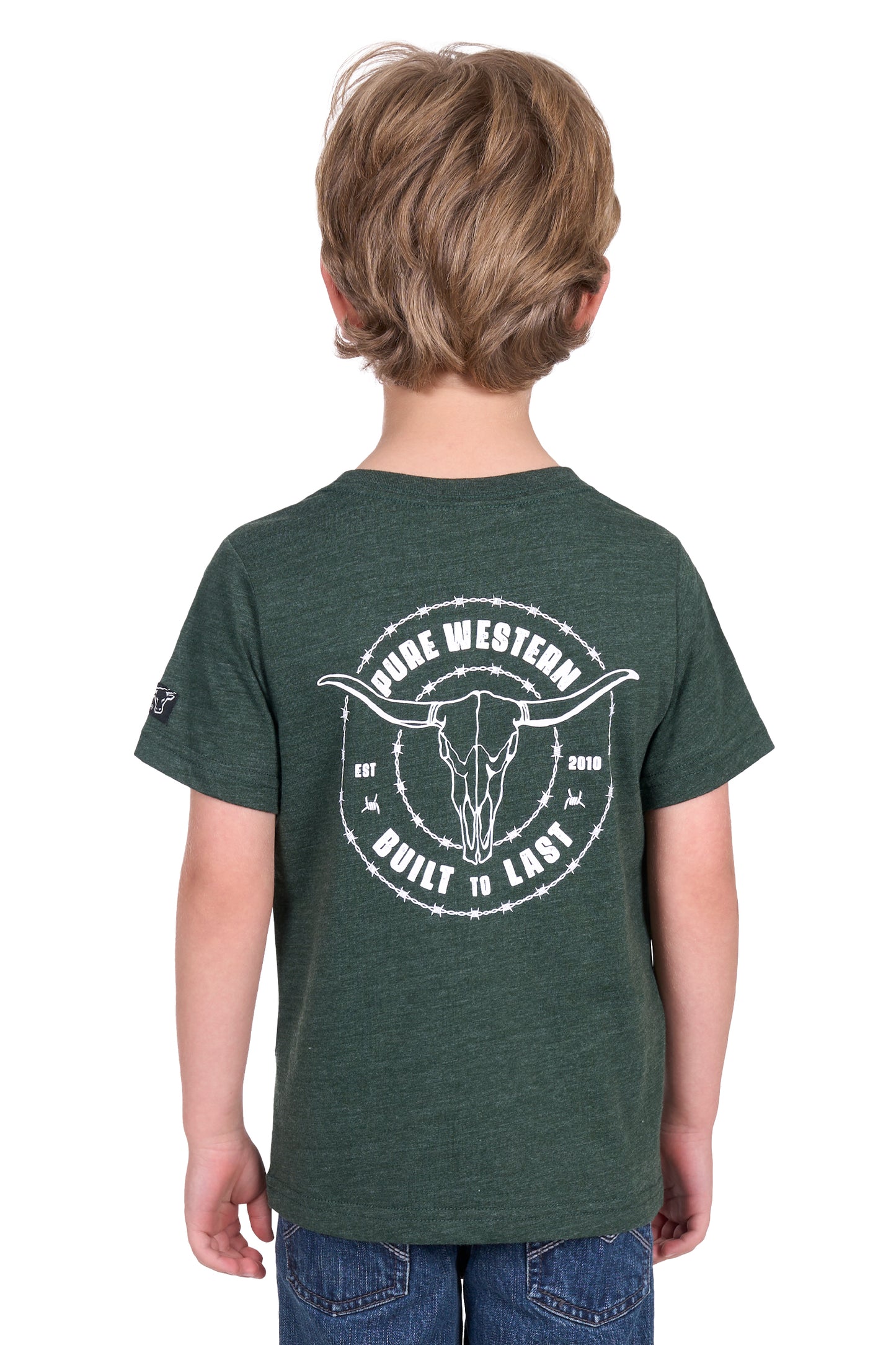 Pure Western Boy's Walker Ss Tee