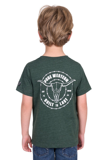 Pure Western Boy's Walker Ss Tee