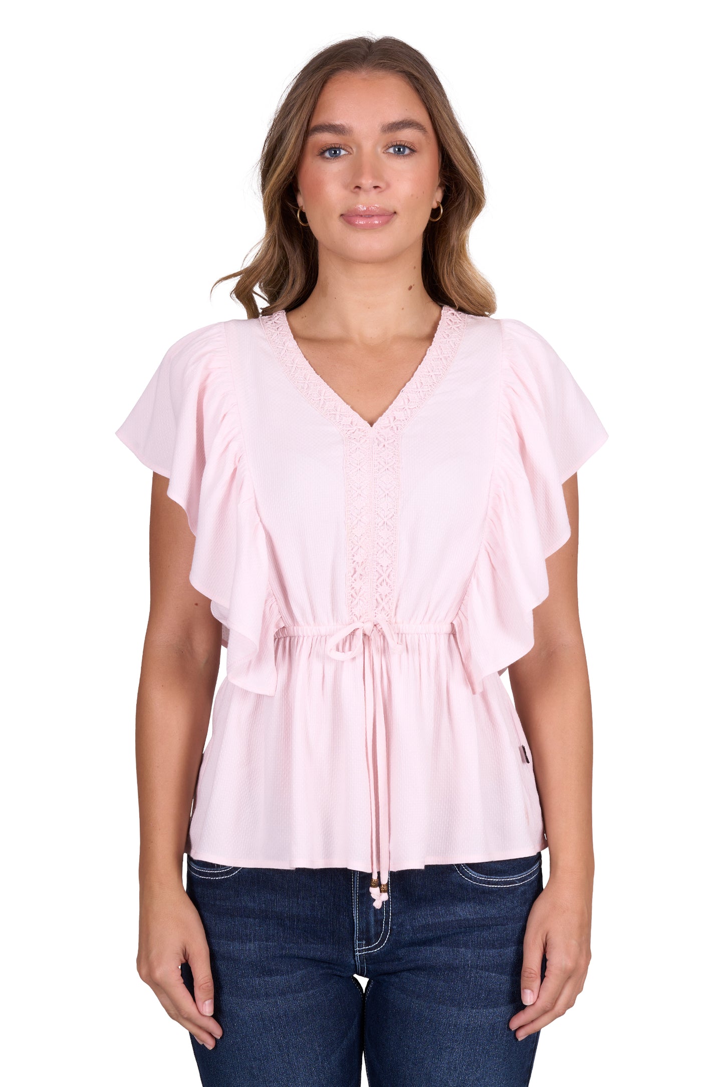 Pure Western Women's Nikita Ss Blouse
