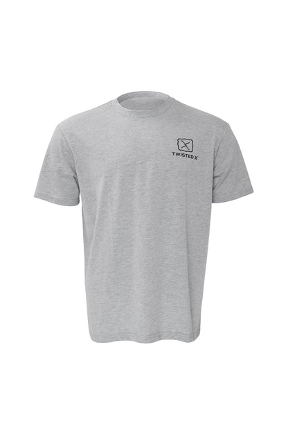 Twisted X Men's Grey Horse Ss Tee