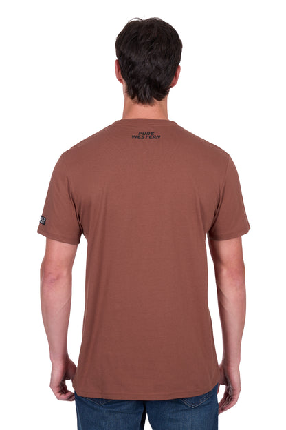 Pure Western Men's Frank Ss Tee