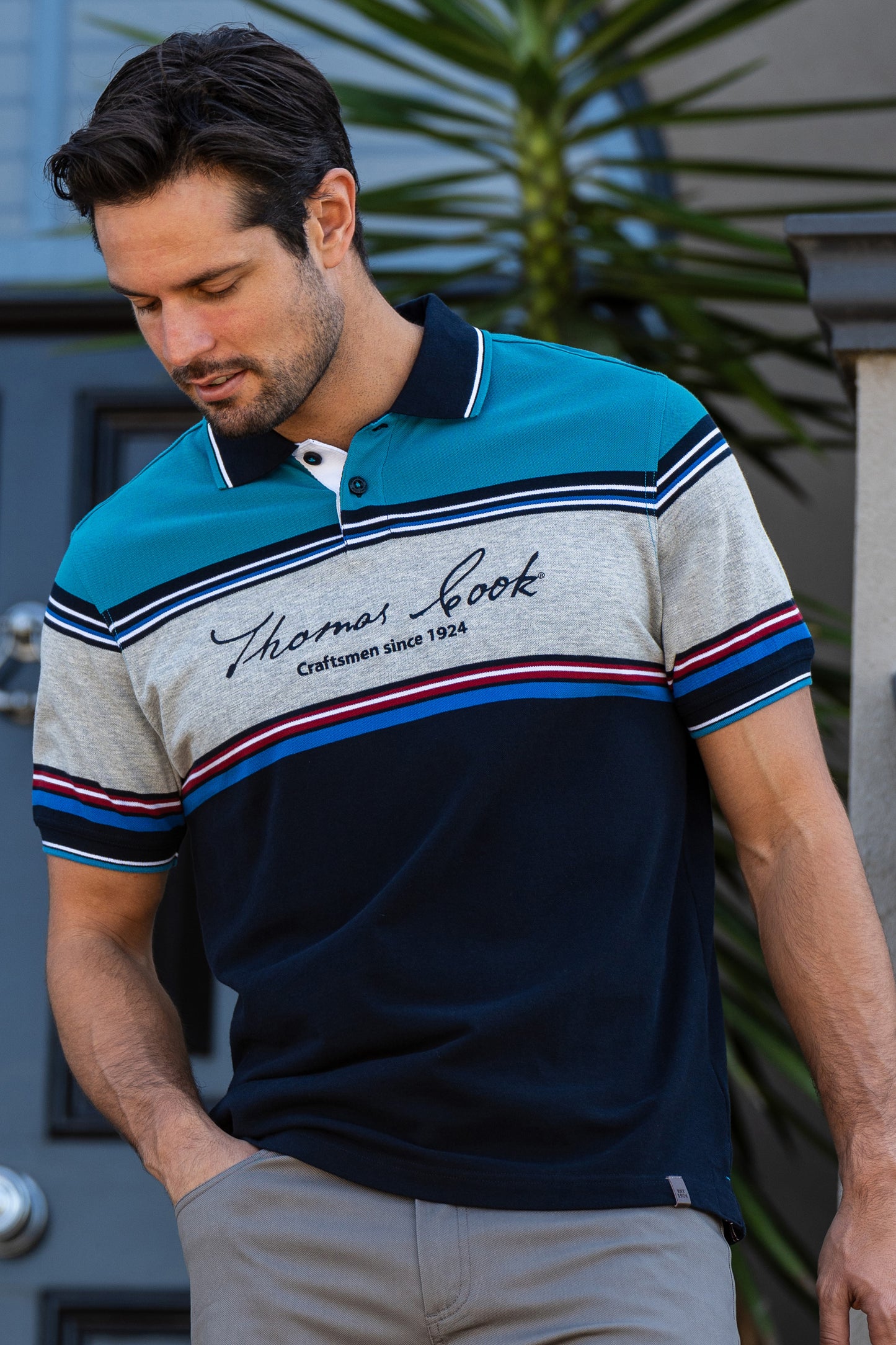 Thomas Cook Men's Dylan Tailored Ss Polo