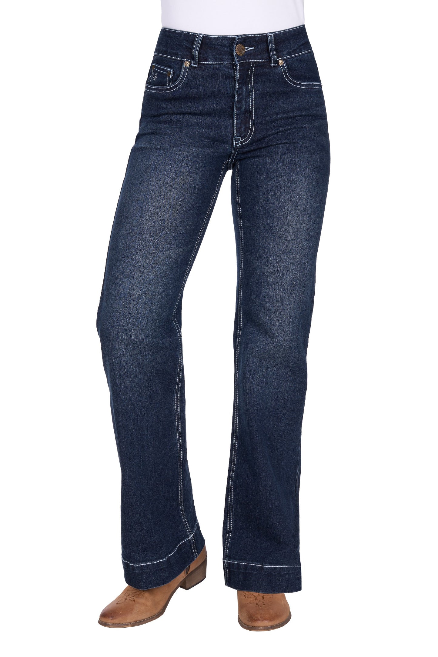Pure Western Women's Romy Trouser Jean - 32L