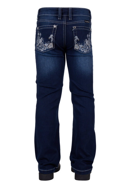 Pure Western Girl's Rosie Boot Cut Jean