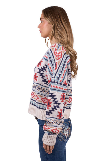 Pure Western Women's Tracy Knitted Pullover