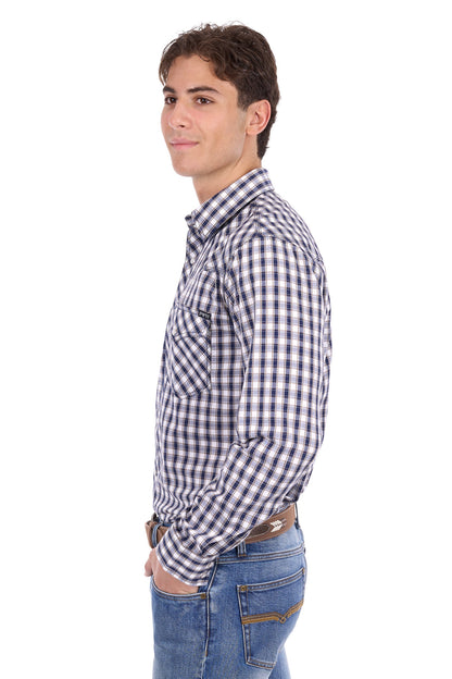 Pure Western Men’s George Check Western L/S Shirt