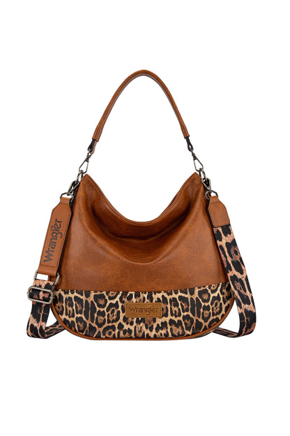 Wrangler Animal Print Slouch Bag