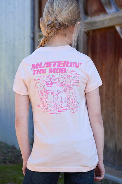 Bullzye Girl's Muster Ss Tee