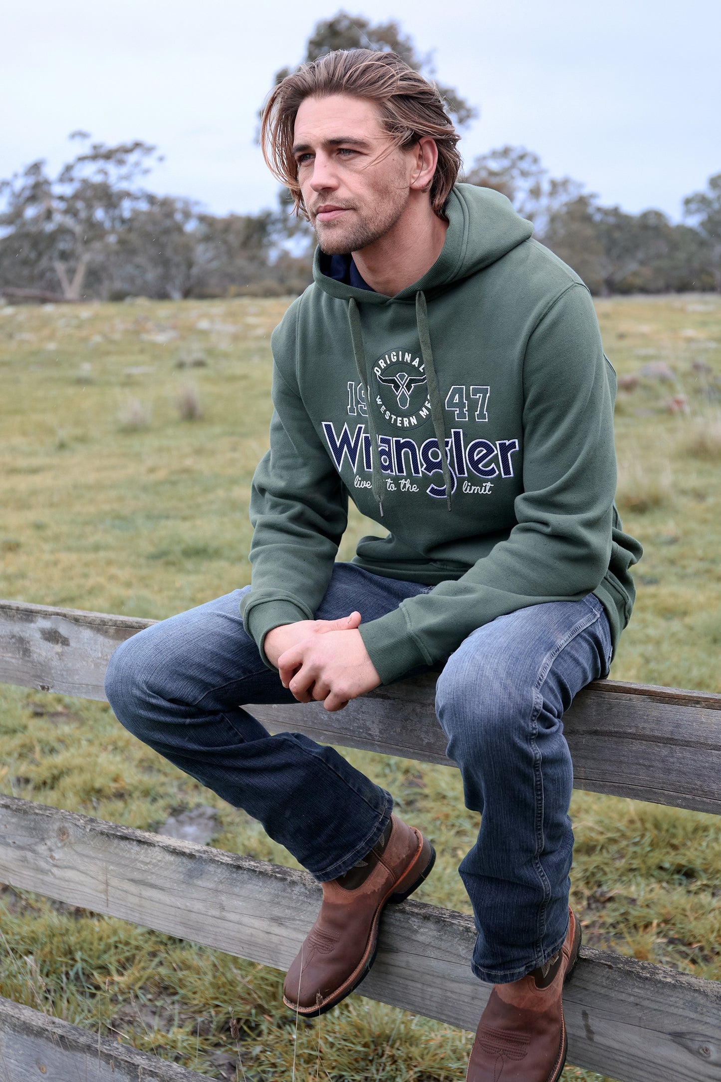 Wrangler Men's Glen Hoodie
