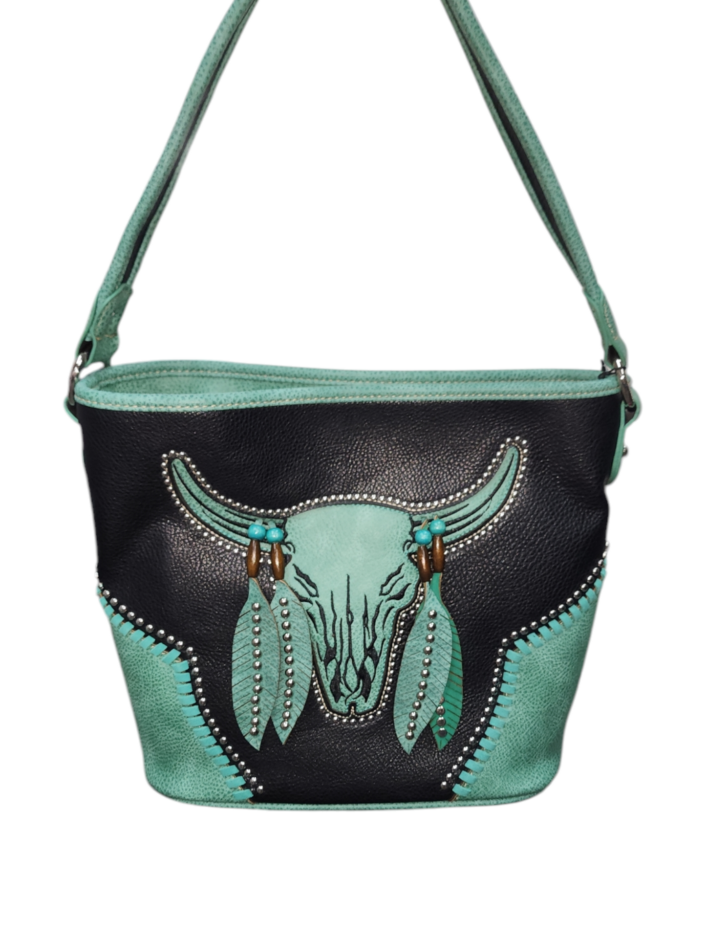 Montana West Longhorn Shoulder Bag