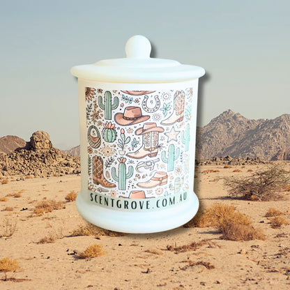 Scent Grove Country Western Wood Wick Soy Candles