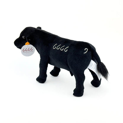 Big Country Toys Four Sixes Ranch Plush Black Angus Cow