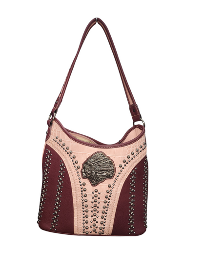 Montana West Indian Head Shoulder Bag