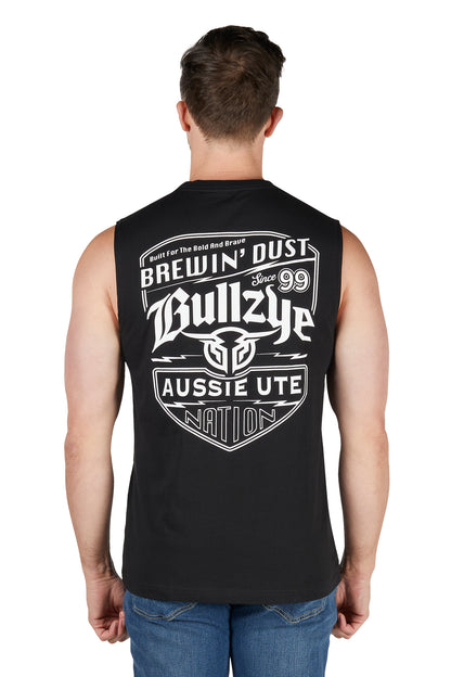 Bullzye Men's Brewin Dust Muscle Tank