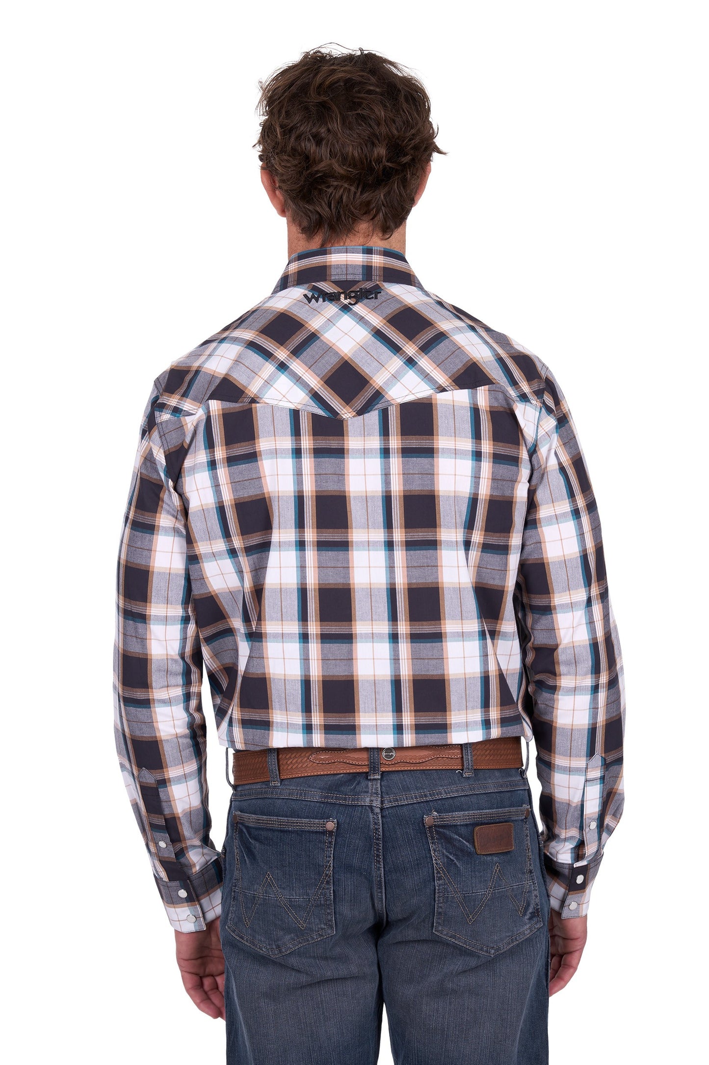 Wrangler Men's Ricky Embroidered L/S Shirt