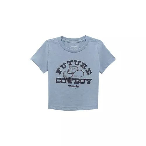 Wrangler Boy's Future Cowboy Short Sleeve Graphic T-Shirt