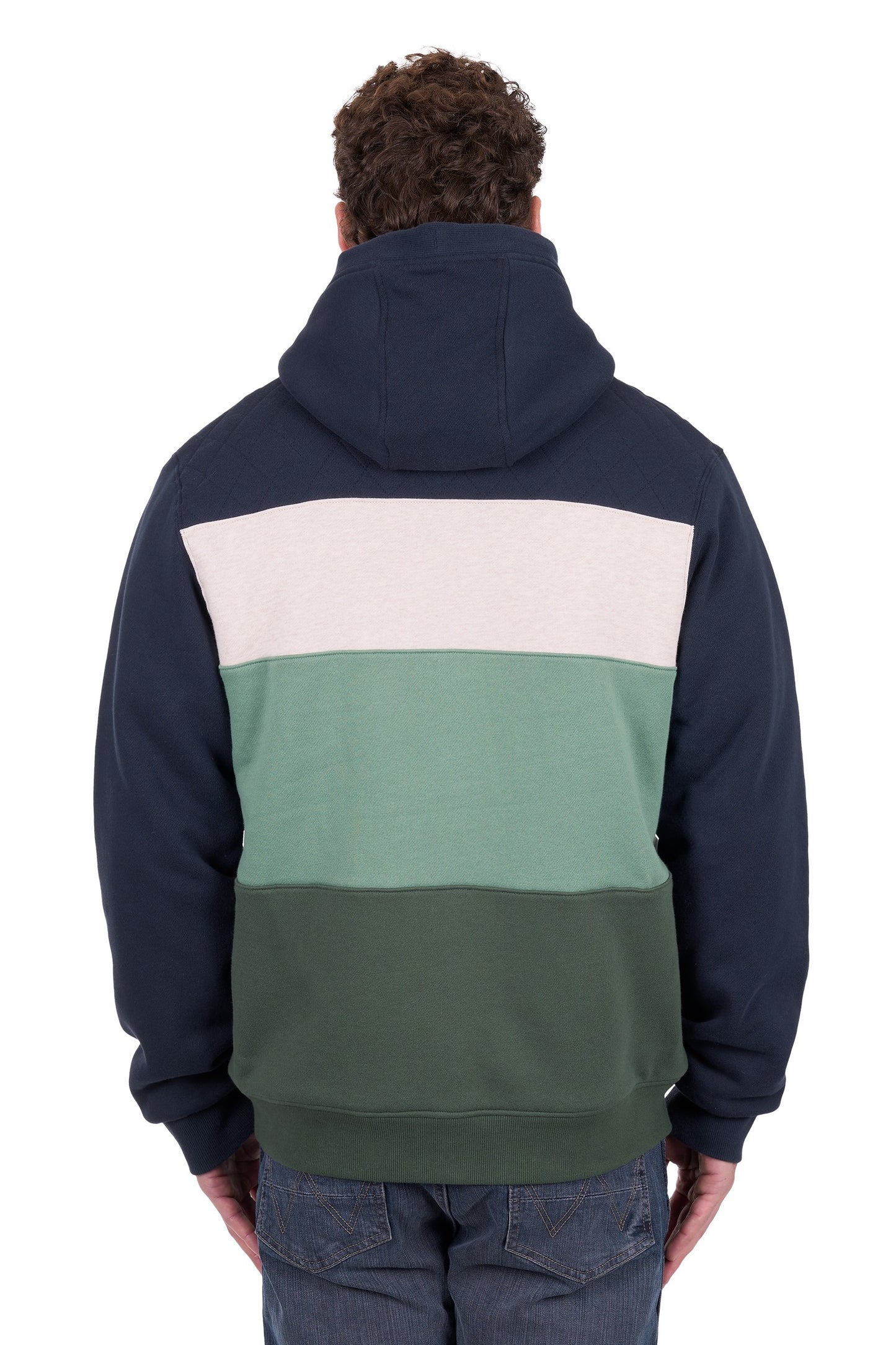 Wrangler Men's Dwayne Zip Through Hoodie