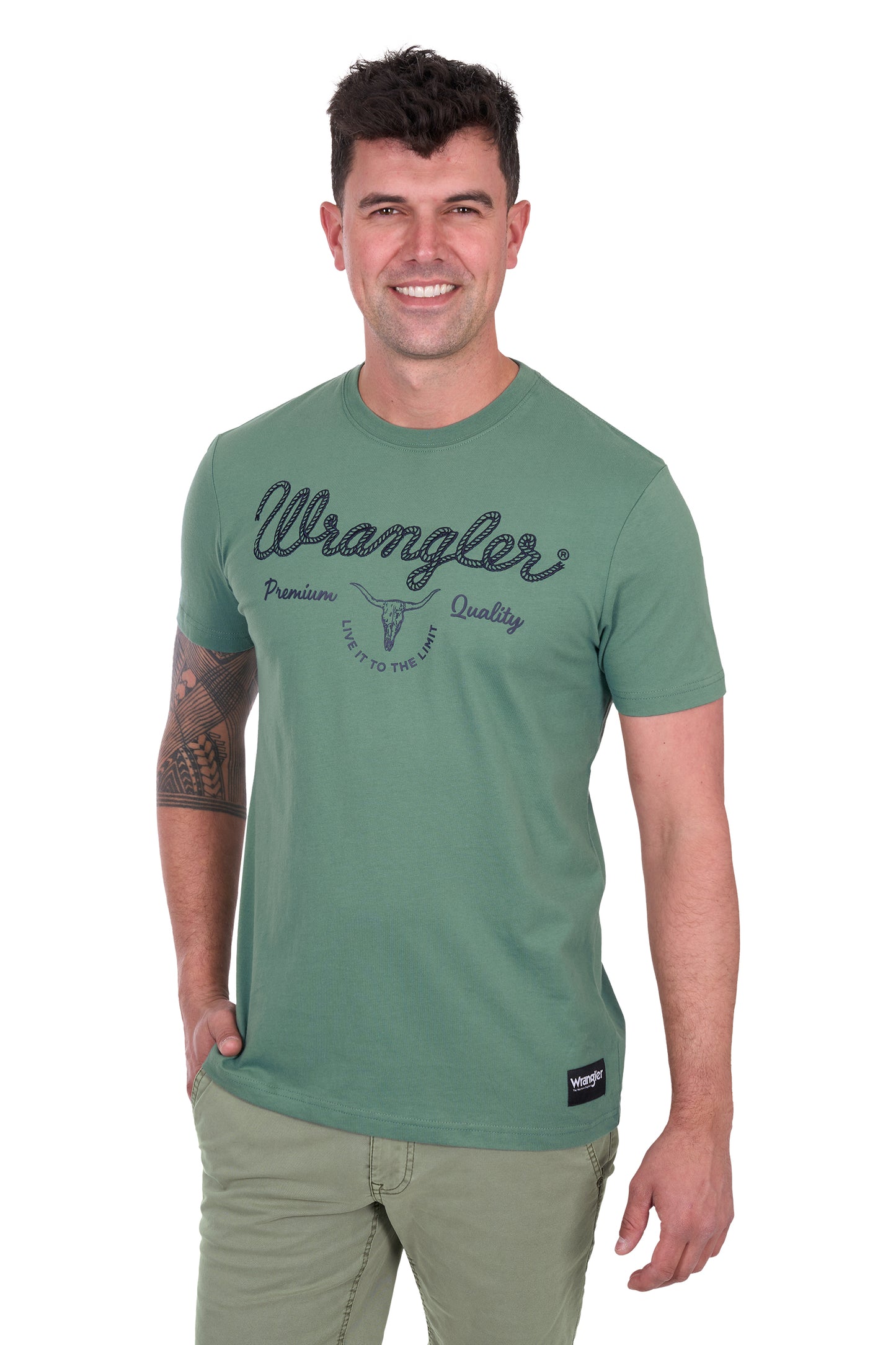 Wrangler Men's Arthur Ss Tee