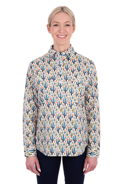 Hard Slog Women’s Alba Half Placket L/S Shirt