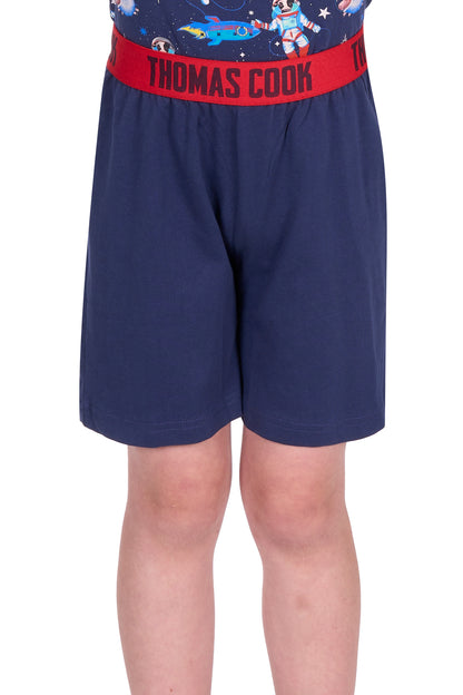 Thomas Cook Boys Galaxy Glow In the Dark Pj's
